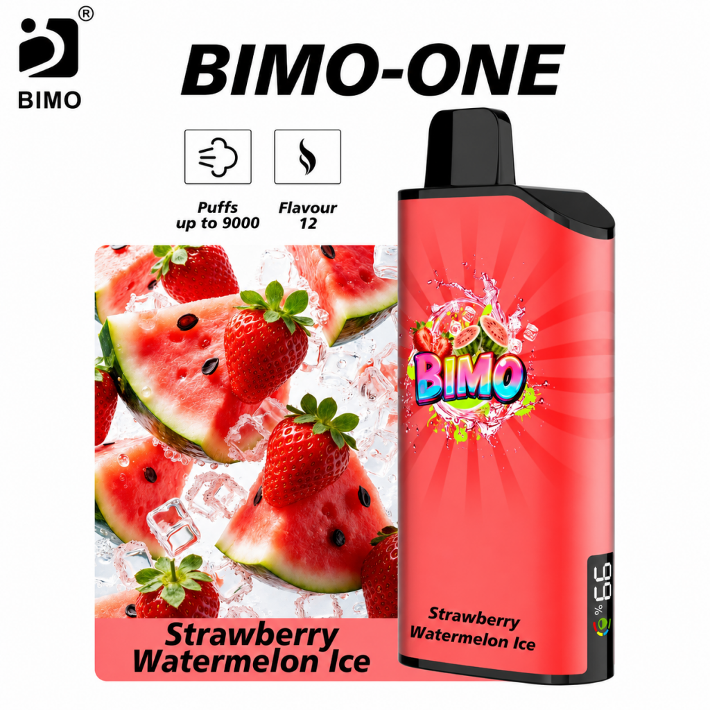 BIMO ONE 9000 Strawberry Watermelon Ice