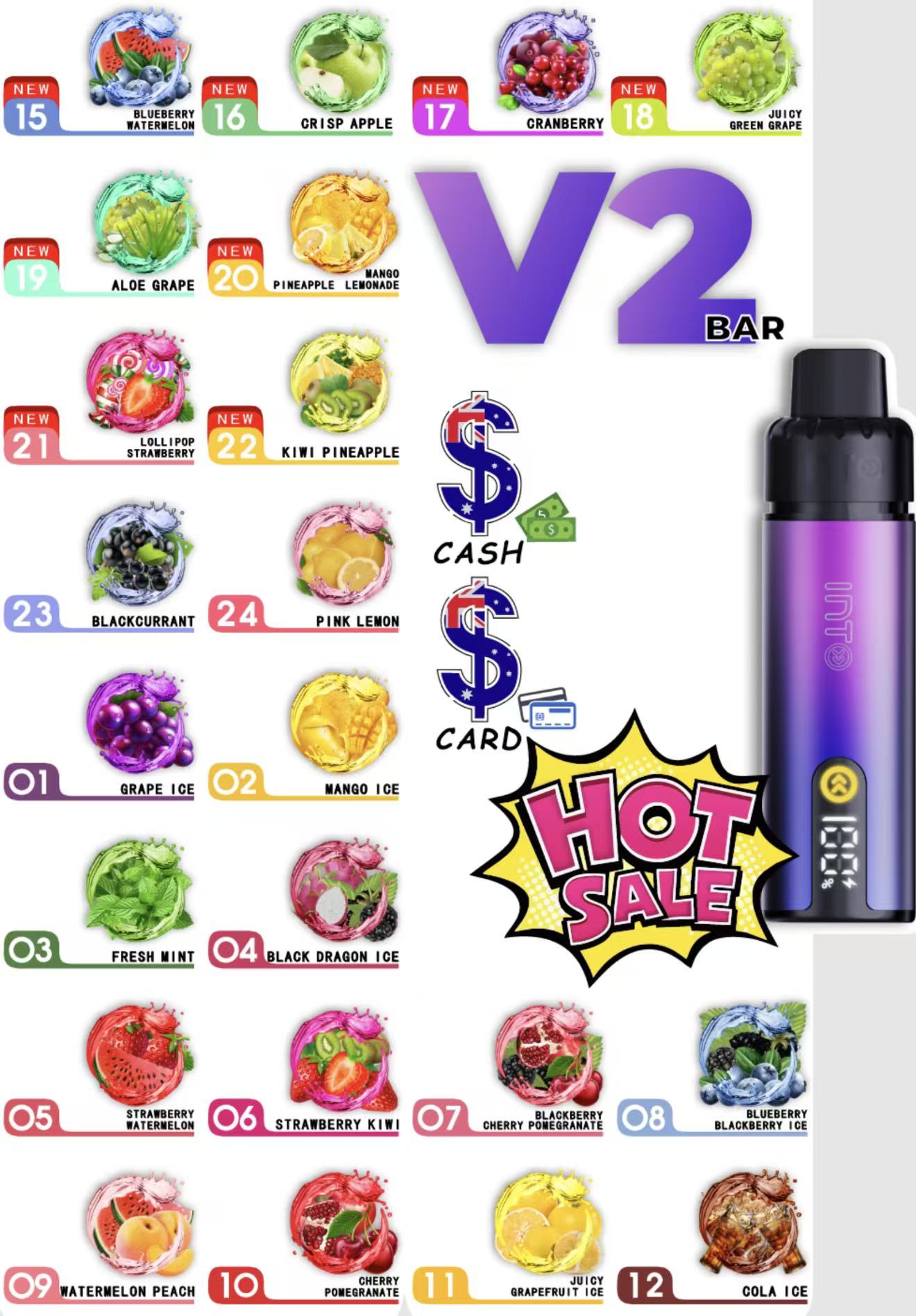 INTO V2 POD 10 Pack Bundle (With a Free Device)