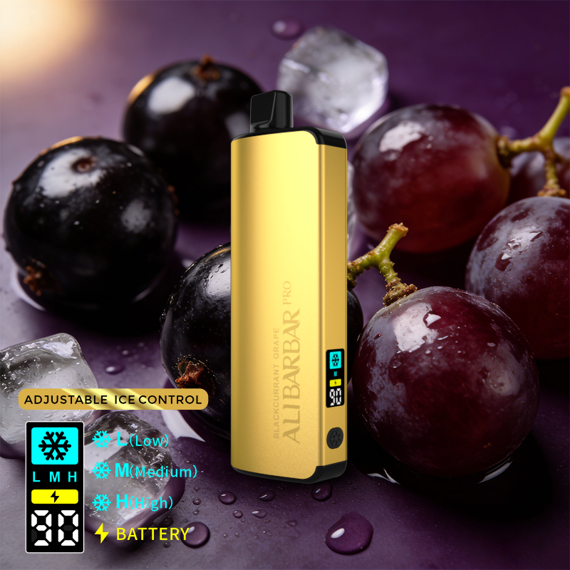 ALIBARBAR PRO 12000 Ice Adjust Blackcurrant Grape