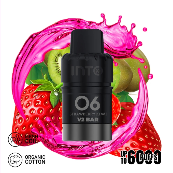 INTO V2  (Compatible IGET Bar Plus) Straberry Kiwi
