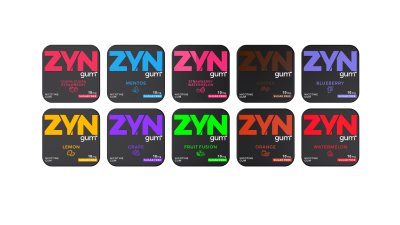 ZYN Nicotine Gum Bundle (10 packs)