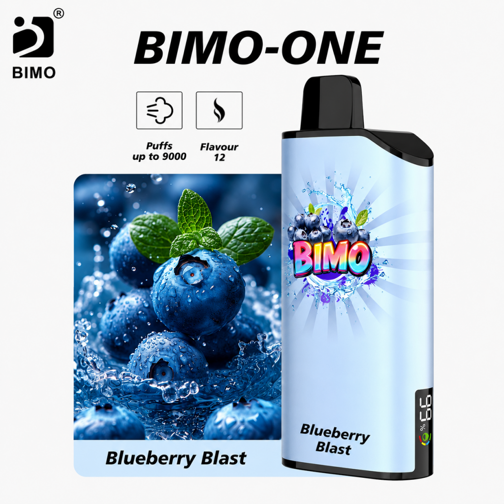 BIMO ONE 9000 Blueberry Blast