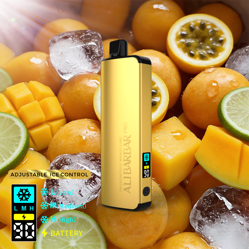ALIBARBAR PRO 12000 Ice Adjust Passionfruit Mango Lime