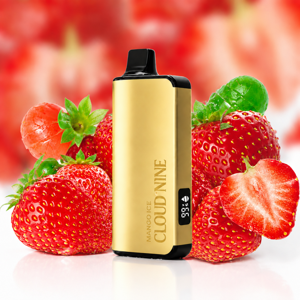 Cloud Nine 9000 Puff Chupa Chups Strawberry