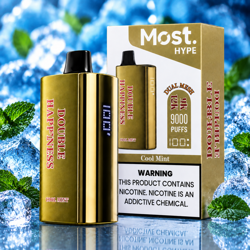 Double Happiness 9000 Puff COOL MINT