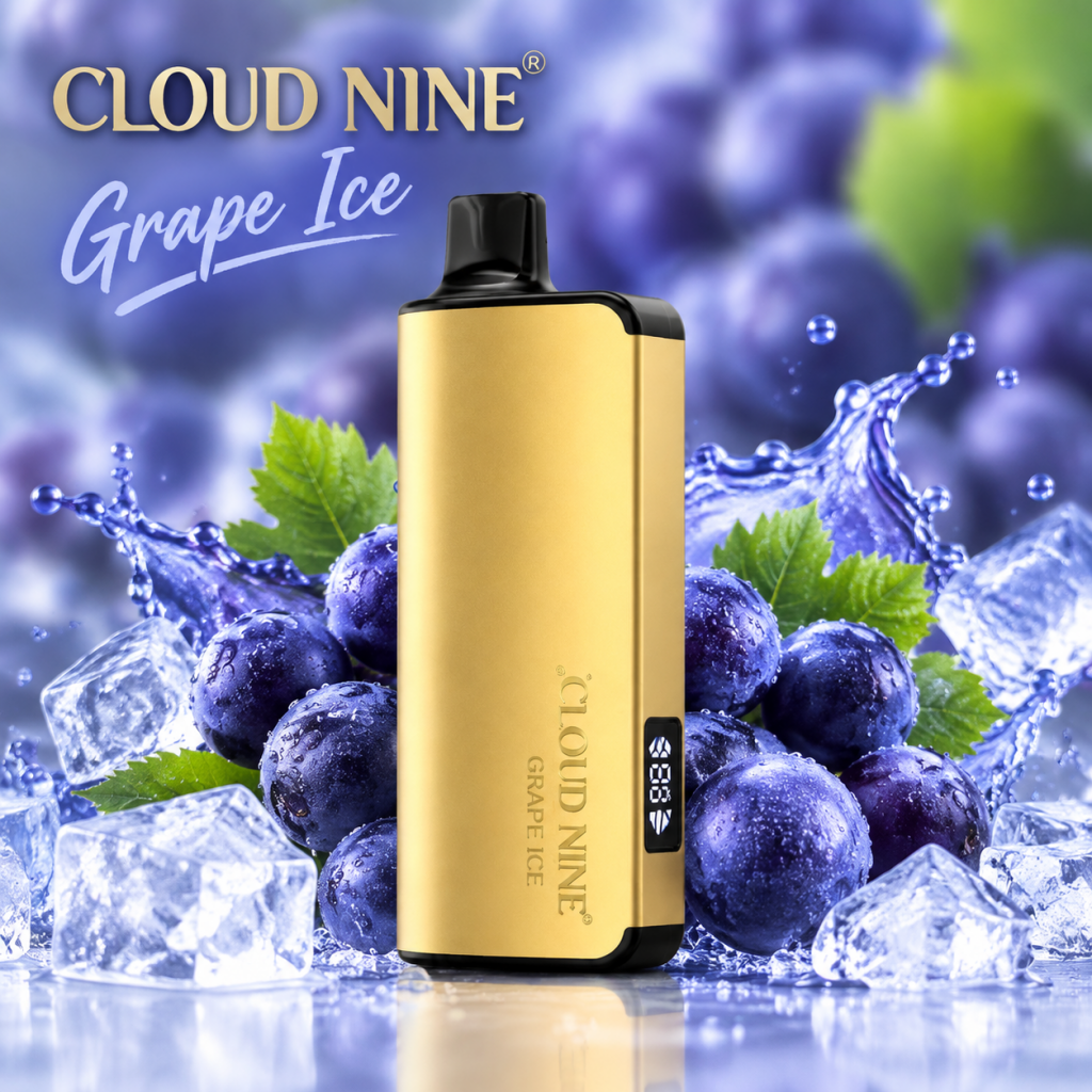 Cloud Nine 9000 Puff Grape Ice