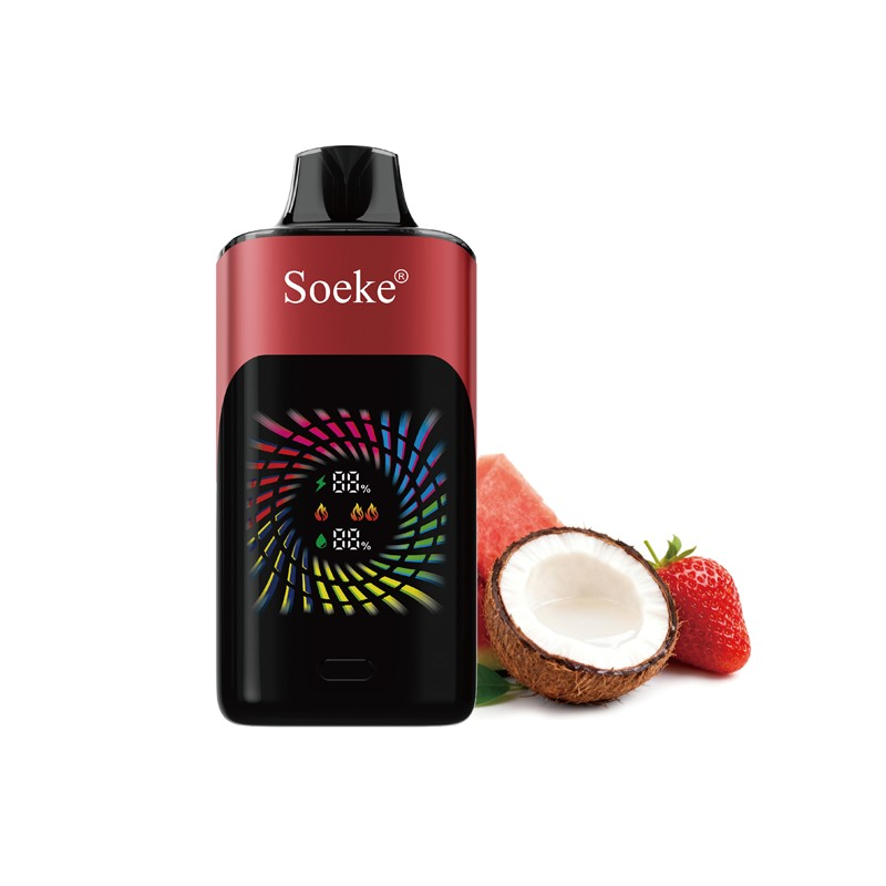 Soeke 18000 Puffs - Strawberry Coconut Watermelon